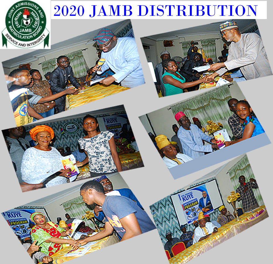 JAMB Distribution